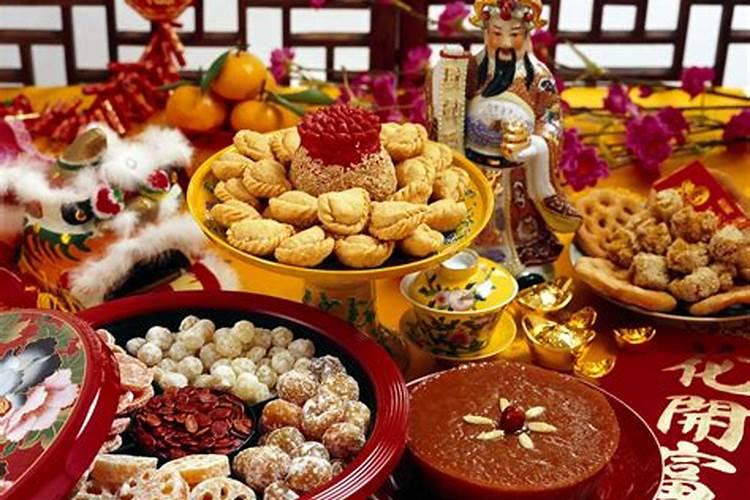 中元节祭祀先人的食物
