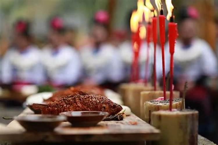 中元节祭祀先人的食物